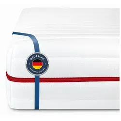 BMM Kaltschaummatratze Klassik 19, H5, 140 x 200 cm - Matratze für alle Schläfertypen mit 7-Zonen-Schnitt, optimaler Feuchtigkeitstransport und atmungsaktiver Bezug – ideal für einen erholsamen Schlaf.