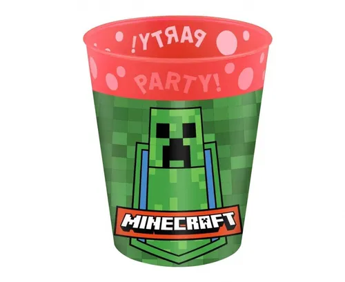 KUBEK PLAST 250ML MINECRAFT GO 95821 GODAN 5201184958216