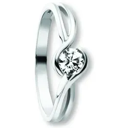 ONE ELEMENT Goldring schmuck, damen schmuck, für sie, hochwertig, preiswert, günstig, perfekt als Geschenk zum Jahrestag oder Geburtstag silberfarben 56