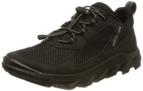 Ecco ECCO MX W Slip-On Sneaker - Sportlicher Trekking Schuh in Größe 35, schwarz. Mit trittdämpfender Fluidform-Ausstattung und elastischem Schnellverschluss für höchsten Komfort.