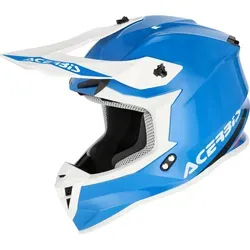 Acerbis Linear, Motocrosshelm - Hellblau/Weiß - L