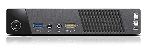 Lenovo Think Centre M73 Tiny -Mini PC (Intel Core i3-4130, 128 GB SSD, 8 GB Speicher, Windows 10 Professional (Generalüberholt)