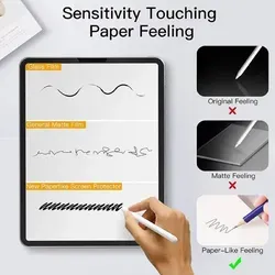 1x Paperfeel für iPad Pro 11 2018/ 2020/ 2021/ 2022 Displayschutz Schreiben Malen Skizzieren matt Anti-Reflex entspiegelt Screen-Protector