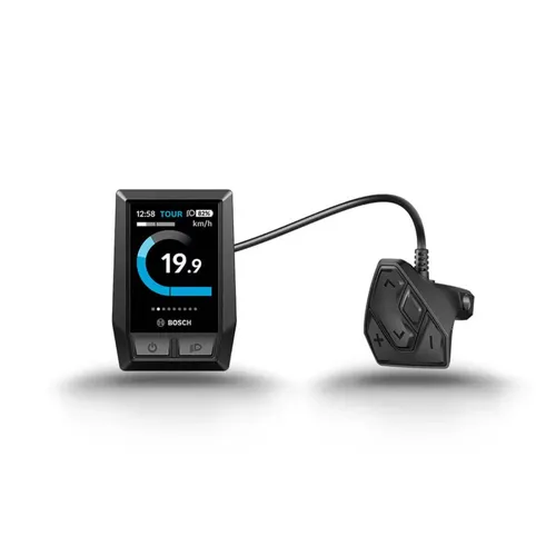 Bosch Kiox Display BUI330 Nachrüst Kit für E-Bikes - E-Scooter, modernes Display mit umfassenden Funktionen für eine verbesserte Fahrererfahrung und einfache Nachrüstung.
