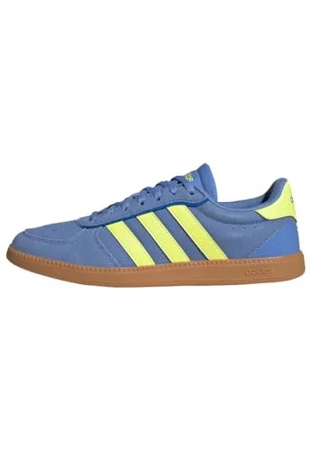 ADIDAS SPORTSWEAR BREAKNET SLEEK Sneaker, Gr. 41 - Sportliche Sneaker aus Leder und Synthetik mit perforierten Details für ein frisches Tragegefühl. Der minimalistische Look passt zu jedem Outfit, ideal für Alltagsaction.
