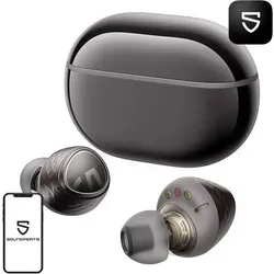 Soundpeats Engine 4 - Kabellose TWS Kopfhörer mit HiRes-Sound - Kopfhörer mit Dual-Treibern für kraftvollen Klang, 12,5 Stunden Akkulaufzeit und Bluetooth 5.3. Geringe Latenz für Gaming und schweißresistent nach IPX4 - ideal für Sport und Unterwegs.