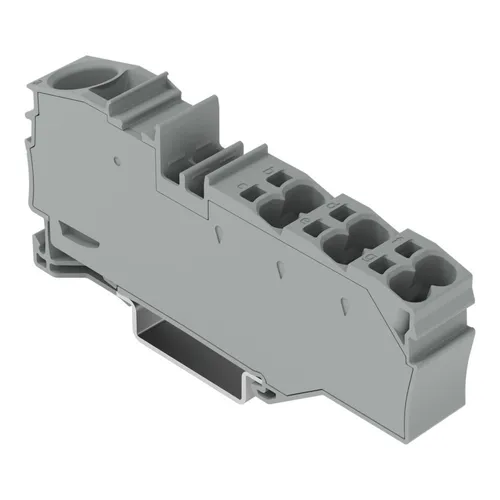 WAGO Verteilerklemme 2016-8031 Durchgangs-Reihenklemmen (7 Stück) - Praktische Verteilerklemme für einfache und sichere elektrische Verbindungen. Ideal für den Einsatz auf Hutschienen, mit Federzuganschluss und geprüfter Qualität.