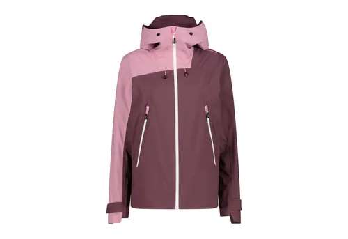 CMP Damen-Shelljacke Unlimitech Gr. 38 - Funktionsjacke mit 3-Lagen ClimaProtect-Membran, wind- und wasserdicht, ideal für Outdoor-Aktivitäten bei jedem Wetter. Perfekt für Sportler, die Wert auf Atmungsaktivität und Schutz legen.