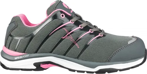 ALBATROS Twist PINK WNS Low S1P ESD HRO SRC Gr. 41 - Damen Industrie & Handwerk Schuhe mit reflektierenden Elementen, abriebfestem Vorderkappenschutz und stoßdämpfender EVA-Zwischensohle für höchsten Tragekomfort.