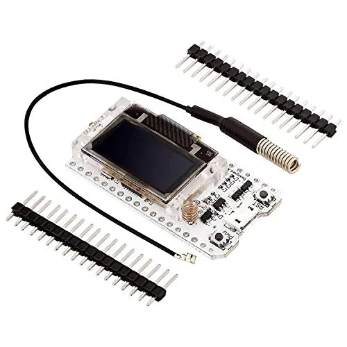 AZDelivery NodeMCU ESP32 Heltec mit OLED Display und LoRa-Technologie - Komponenten & Ersatzteile: Integrierte WiFi & Bluetooth Technologie für vernetzte IoT-Projekte mit fortschrittlicher LoRa-Datenübertragung und praktischem 0,96 Zoll OLED-Display.