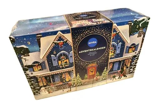 NIVEA Adventskalender 2025 – Verwöhnmomente für die Adventszeit - Hautpflegesets & -kits – Der NIVEA Adventskalender bietet 24 Türchen voller Pflegeprodukte, die jeden Tag der Vorweihnachtszeit zu einem besonderen Verwöhnmoment machen.