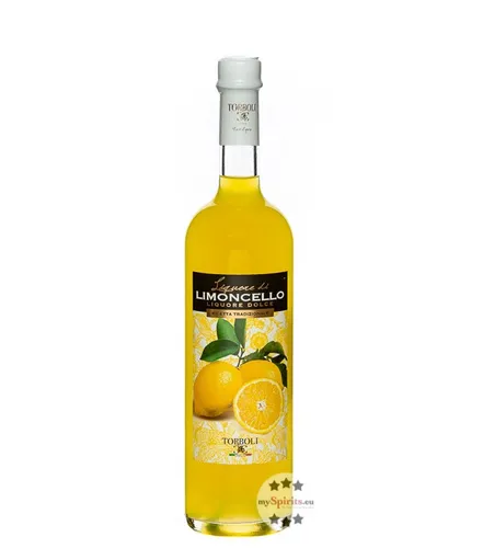 Torboli Limoncello 0,7L - Genießen Sie den fruchtigen Torboli Limoncello aus dem Gardasee, perfekt für puren Genuss oder in Desserts. Ideal für besondere Anlässe oder als Geschenk.
