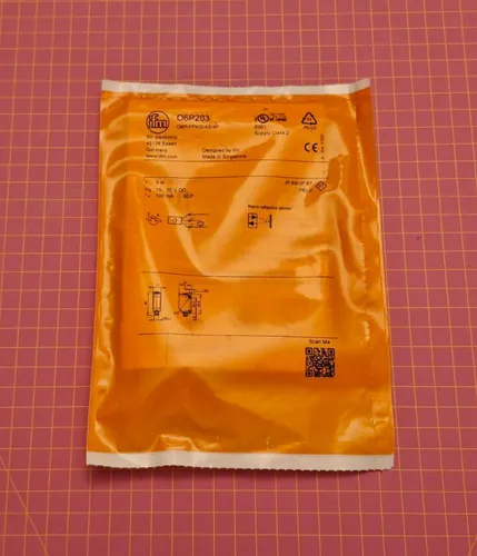 Ifm Electronic Reflex-Lichtschranke O6P203 - Präzise Erkennung - Industrie-Lichtschranken, zuverlässige Reflexlichtschranke für präzise Objekterkennung in industriellen Anwendungen.