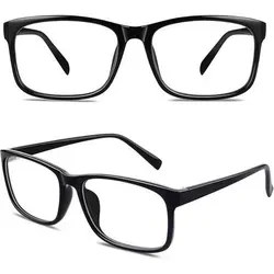 CGID CN12 Clear Nerd Brille mit Extra Schmalem Rahmen - Stylische Nerd Brille im Geek Style! Das extra schmale, rechteckige Design sorgt für einen einzigartigen Look und hohen Tragekomfort. Ideal für Retro-Fans und ein perfektes modisches Accessoire.