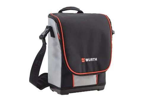 Würth Werkzeugtasche Compact mit Schultergurt und 24 Fächern - Praktische Werkzeugtasche mit Schultergurt, 24 Fächern für optimale Organisation, ideal für Handwerker und Hobbybastler.