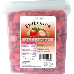 Sucelos Gefriergetrocknete Erdbeeren 300 g – fruchtiger Snack für jede Gelegenheit - Entdecken Sie die gefriergetrockneten Erdbeeren! Ideal für Müsli, Smoothies oder als Topping für Desserts. Genießen Sie den intensiven Geschmack und die lange Haltbarkeit ohne Zusatzstoffe.