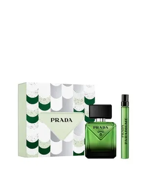 Prada Herrenduefte Paradigme Set – Eau de Parfum Spray 50 ml + Travel Spray 10 ml - Duftset für Herren mit zwei eleganten Eau de Parfum in 50 ml und 10 ml, ideal für Alltag und Reisen. Die raffinierte Amberholzkomposition vereint Wärme und Frische – ein perfektes Duo für moderne Duftliebhaber.