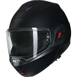 Nolan N120-1 Classico N-Com Klapphelm, schwarz, Größe 2XS - Motorradhelm mit Homologation P/J, aus leichtem Polycarbonat LexanTM, ideal für komfortables Fahren und Sicherheit.