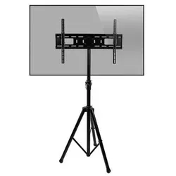 MonLines MBS003B Messe Monitorständer 37-70 Zoll, schwarz - Stabiler Messe Monitorständer für Displays von 37 bis 70 Zoll, ideal für Präsentationen. Flexibles Design und einfache Montage für den professionellen Einsatz.