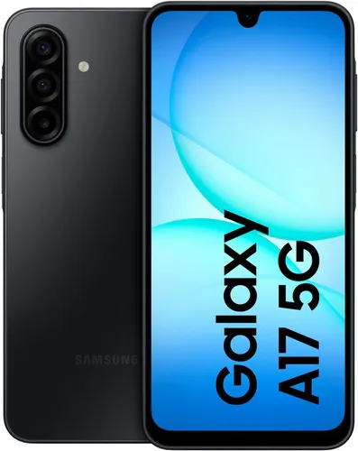 Samsung Galaxy A17 5G (128GB) schwarz - Smartphone mit 5G-Technologie und elegantem Design für reibungslose Leistung im Alltag.