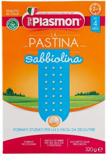 Plasmon La Pastina Sabbiolina Da 4 Mesi 12 Pezzi Da 320 Grammi