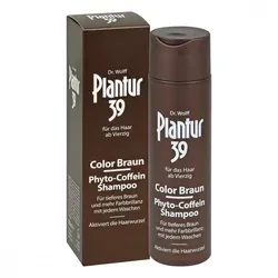 Plantur 39 Color Braun Phyto-coffein-Shampoo - Shampoo für coloriertes Haar, mit Phyto-Coffein zur Stärkung der Haarwurzeln und Erhalt der Farbintensität.