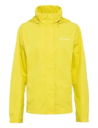 VAUDE Damen Freizeit und Regenjacke Escape Bike Light, wasser- und winddicht, atmungsaktiv, sunbeam, 36