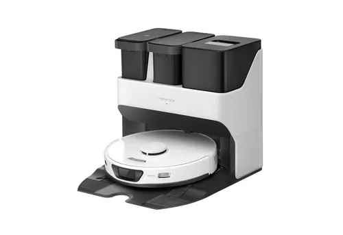 Roborock Saugroboter S7 Max Ultra - 5500 Pa, Selbstreinigendes Dock mit Heißlufttrocknung und smarter Hindernisvermeidung, ideal für alle Bodenarten