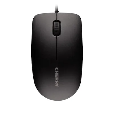 CHERRY MC 1000 - Kabelgebundene Office-Maus mit 1.200 dpi, GS-zertifiziert und ideal für Links- und Rechtshänder