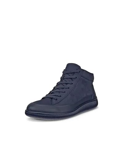 ECCO Soft Zero Bootie WP Mid-Cut - Wasserdichte Alltag-Travelschuhe für Damen - Sneaker aus Premium-Leder mit wasserdichtem Futter, ideal für stilvolle und aktive Tage bei jedem Wetter.