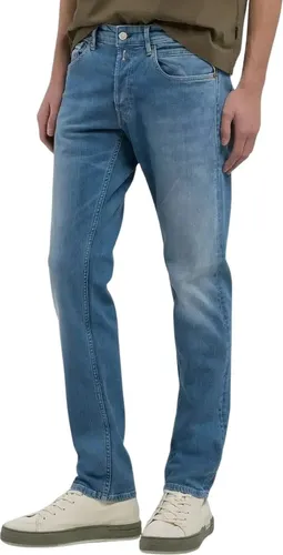 Replay Straight-Jeans GROVER in verschiedenen Waschungen, Stretch blau 33 - Bequeme Straight-Jeans aus hochwertigem Denim mit Stretchanteil für optimale Bewegungsfreiheit. Ideal für den lässigen Look im Alltag.