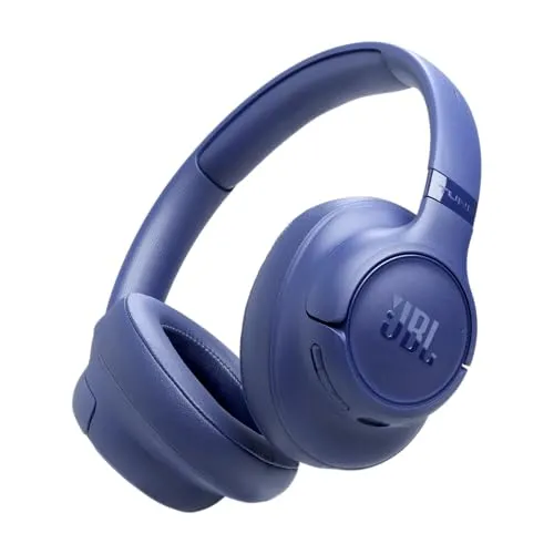 JBL Tune 730BT Wireless Over-ear Headphones Blue - Kopfhörer mit kraftvollem JBL Pure Bass Sound, 40 mm Treibern und modernem Design – ideal für Klangliebhaber, die Qualität zu einem erschwinglichen Preis suchen.