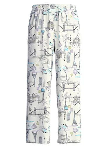 CALIDA Favourites 7/8-Hose Damen - Damen-Hosen aus hautfreundlicher Baumwolle, pflegeleicht und in lockerer Passform mit elastischem Hosenbund für hohen Tragekomfort.