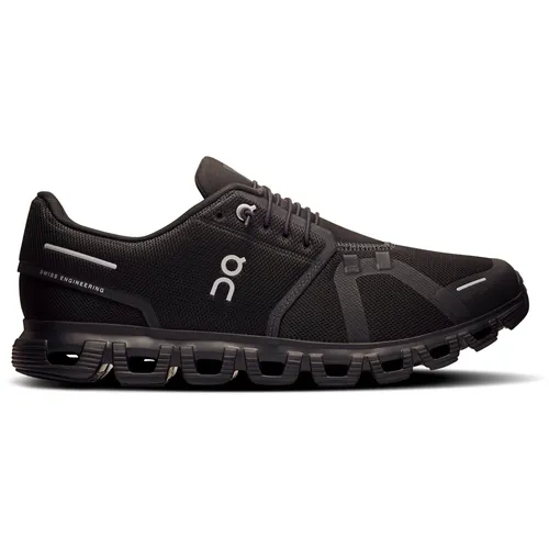 On Cloud 6 Herren Freizeitschuhe - Schwarz - Größe 8,5 - Laufschuhe mit innovativer CloudTec®-Technologie für optimalen Komfort und Dämpfung beim Laufen und Freizeitaktivitäten.