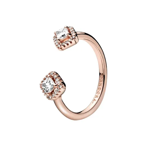 Pandora Rose 188506C01 Ring Damen Funkelndes Quadrat Gr. 54