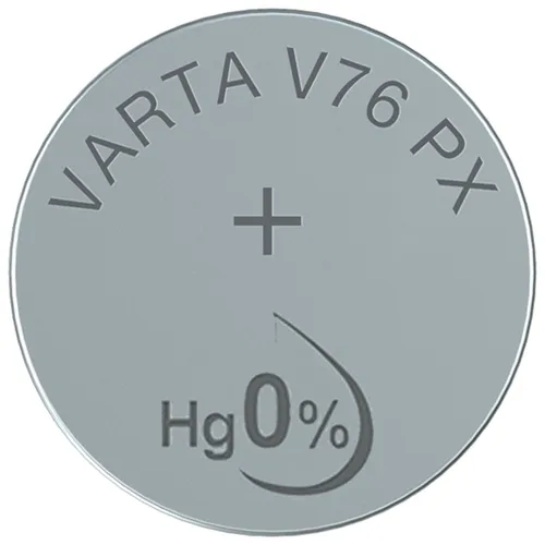 Varta Silberoxid-Knopfzelle, SR44/V76PX, 1,55 V/145 mAh 4075 101 401