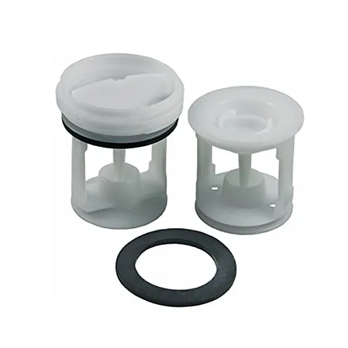 Whirlpool Bauknecht C00141034 Fusselsiebeinsatz Flusensieb Flusensiebeinsatz Flusenfiltereinsatz Pumpensiebeinsatz Sieb Einsatz Waschmaschine ORIGINAL auch Indesit Ariston Hotpoint