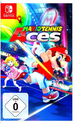 Nintendo Mario Tennis Aces für Switch, Switch Lite & OLED - Spannendes Tennis-Spiel für die ganze Familie, mit einzigartigen Charakteren und Spezialfähigkeiten, ideal für Multiplayer-Spaß!