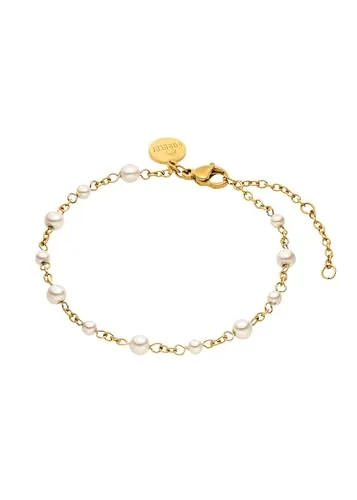 Purelei® Adore Pearl Armband | Elegantes Edelstahlarmband mit Muschelperlen - Das Purelei Adore Pearl Armband besticht durch edle Muschelperlen und verleiht jedem Outfit eine zeitlose Eleganz. Mit hochwertigem Edelstahl und individueller Anpassung ist es ideal für jeden Anlass.