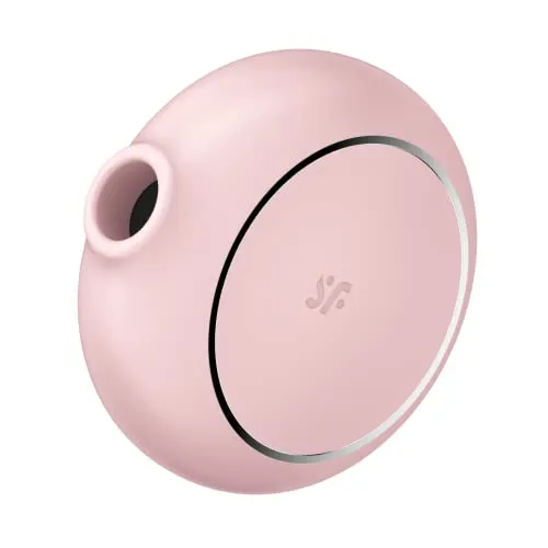 Satisfyer, Vibrator, Druckwellenvibrator, 'Pro To Go 3', 8,5 cm, ideal für unterwegs, 2 Motoren, Farbe:rosa