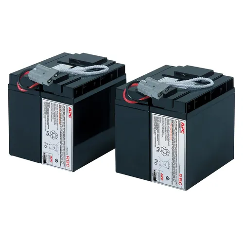APC Replacement Battery Cartridge #55 - Zuverlässiger USV-Akku - Hochwertiger Bleisäure-Akku mit 2 Zellen, kompatibel mit APC. Ideal für unterbrechungsfreie Stromversorgung und zuverlässige Leistung.
