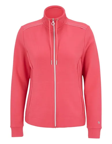 JOY Sportswear Juliane Funktionsjacke Damen - Hibiscus Red, Größe 44 - Hochwertige Funktionsjacke für Damen mit Stehkragen und Kordelzug, ideal für aktive Freizeit und Sport. Bequem und stylisch!