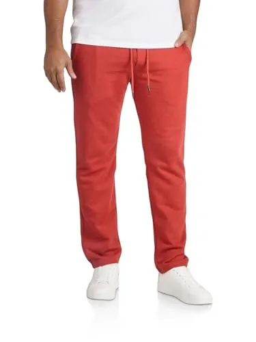 riverso Jogginghose Herren Baumwolle lang Regular Fit RIVGuido - Sportliche Jogginghose aus hochwertigem Baumwoll-Mischgewebe, ideal für Freizeit und Sport. Bequemer Schnitt mit elastischem Bund und praktischen Taschen, erhältlich in mehreren Größen und Farben.