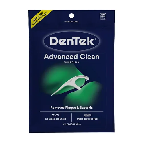 Dental Flosser Zahnseide-Sticks DenTek mit Fluor 150 Stück