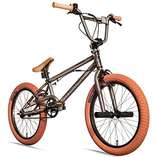 Bergsteiger BMX-Rad Halifax 20 Zoll – Freestyle mit 360° Rotor-System - Kinderfahrrad mit robustem Stahlrahmen und 1 Gang für coole Tricks. Ideal für Mädchen und Jungen, leicht und sportlich für unvergessliche Abenteuer.
