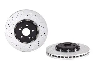 BREMBO TWO-PIECE FLOATING DISCS Bremsscheibe 360mm für MERCEDES-BENZ - Bremsscheibe für hohe Leistung, innenbelüftet und geschlitzt, ideal für sportliche Fahrweise – passend für zahlreiche Mercedes-Benz Modelle.