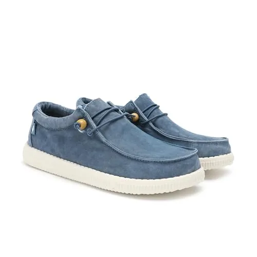 Pitas Herrenschuhe WP150 WALLABI-AZUL - Blau, Größe 43 - Herren-Slipper in Blau, WP150 WALLABI-AZUL von Pitas, bietet perfekten Tragekomfort und Stil. Ideal für legere Anlässe und entspannte Tage.
