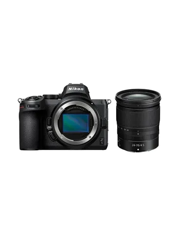 Nikon Z5 + Nikkor Z 24-70mm 1:4 S - Spiegellose Vollformatkamera, leicht und benutzerfreundlich für beeindruckende Landschafts- und Porträtaufnahmen