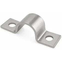 Rohrschelle einteilig massiv schwere Schelle V2A Edelstahl DIN 1593  / (Durchmesser (innen)) 71 mm