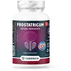 PROSTATRICUM 30 Kapseln - Original pflanzliches Ergänzungsmittel für Männer, unterstützt die Prostatafunktion mit hochwertigen Kräuterextrakten